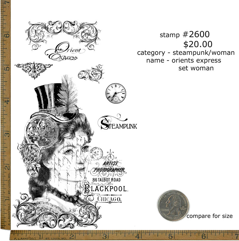 #2600 - Orients Express Set Woman - Steampunk/Woman